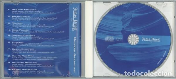 CDs de m&uacute;sica: Judas Priest &ndash; Never Satisfied (Flash Light &ndash; Flash 151, CD) COmo nuevo - Foto 2
