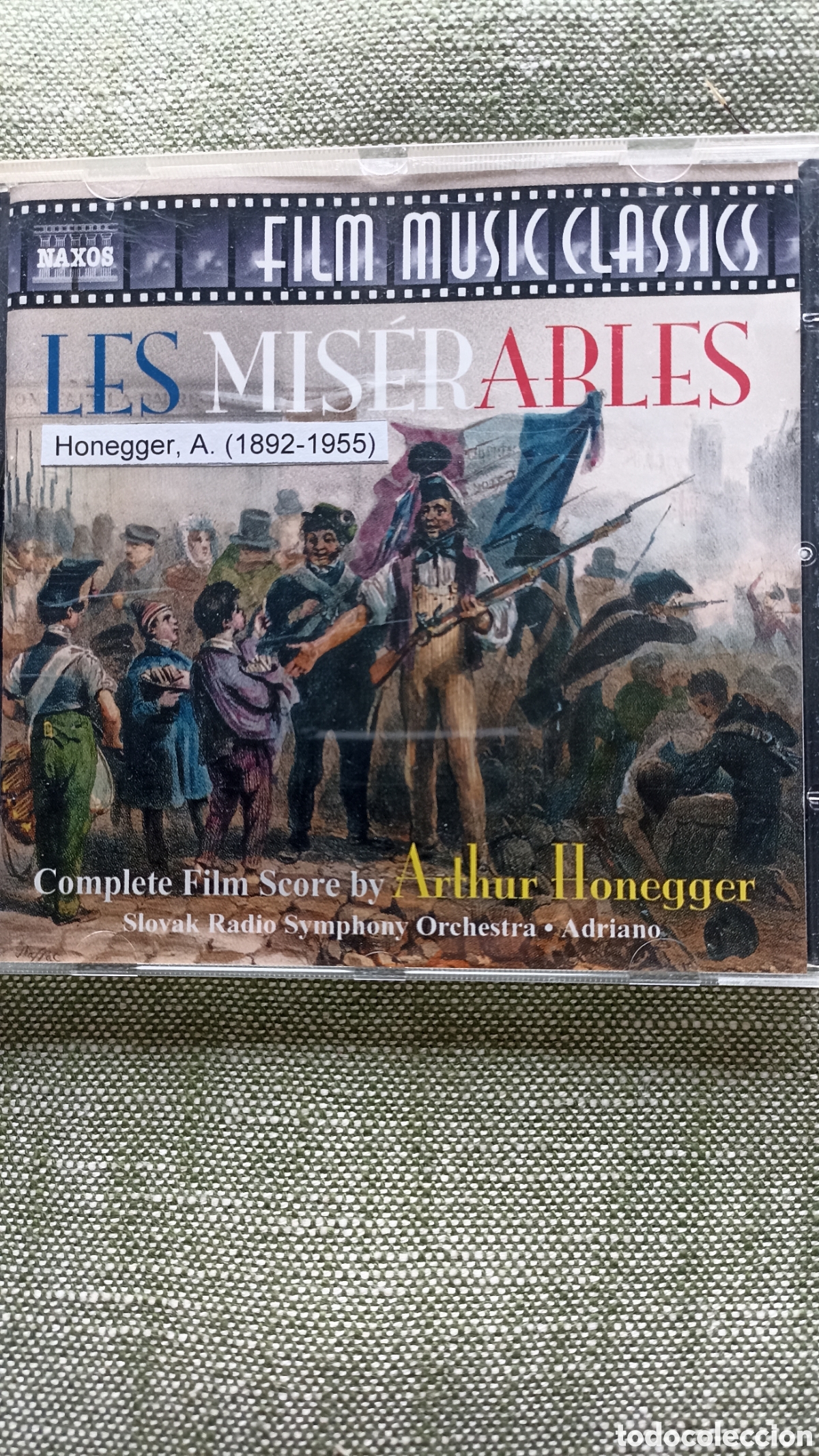 CDs de M&uacute;sica: CD Les Mis&eacute;rables - Arthur Honegger (Naxos Film Music Classics)