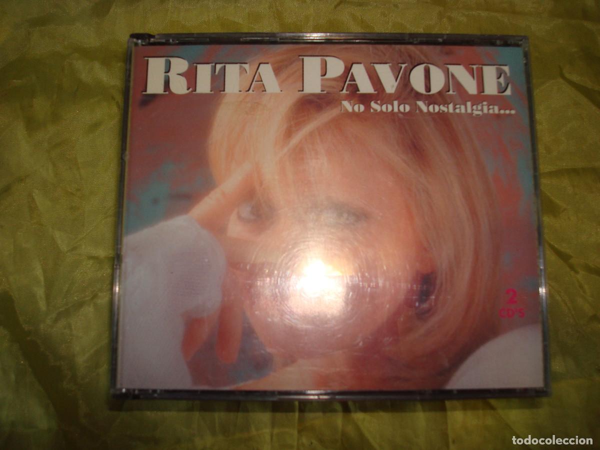 CDs de m&uacute;sica: RITA PAVONE. NO SOLO NOSTALGIA..... 2 CD&acute;S. IMPECABLE (#) - Foto 1