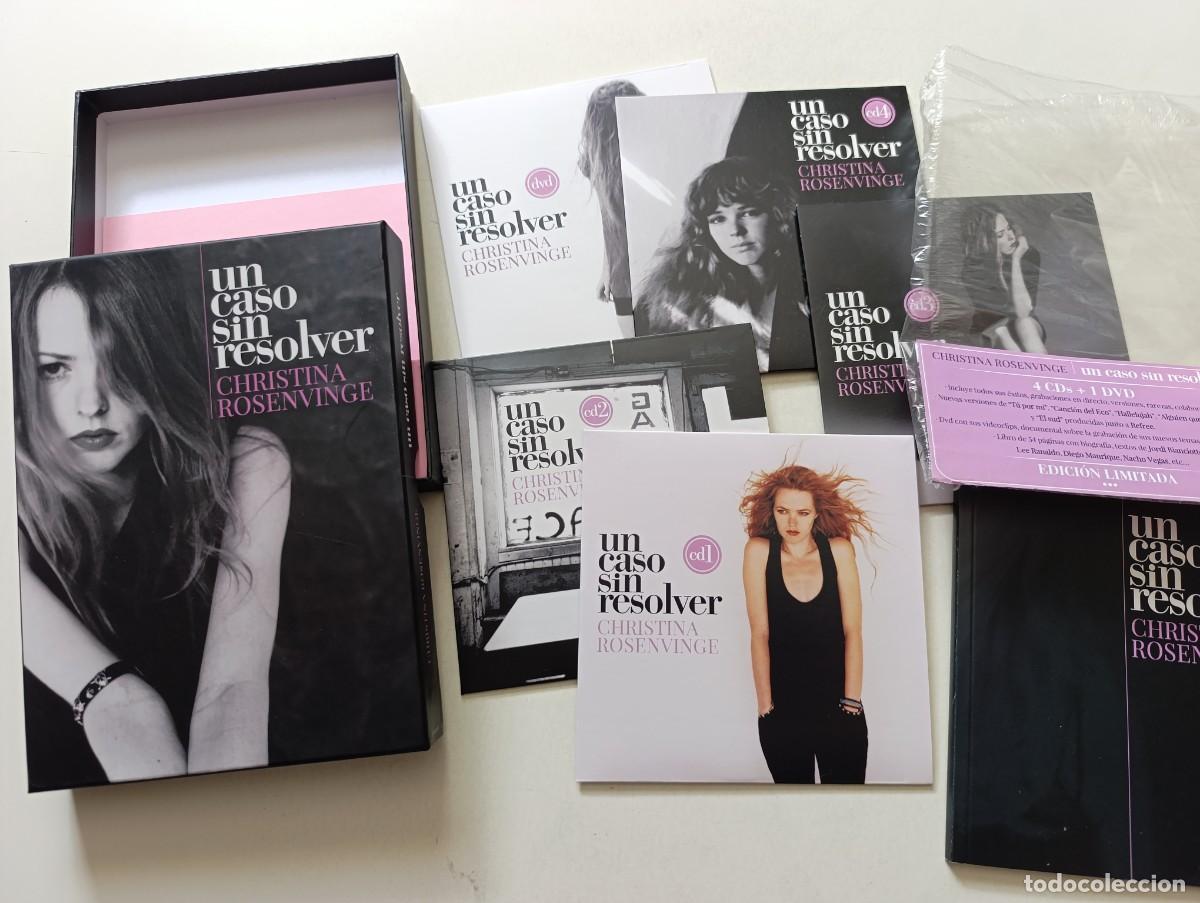 CDs de M&uacute;sica: CHRISTINA ROSENVINGE 'Un Caso Sin Resolver' caja Box 4 CDs + DVD + Libro 2011 Edici&oacute;n Limitada &Aacute;lex