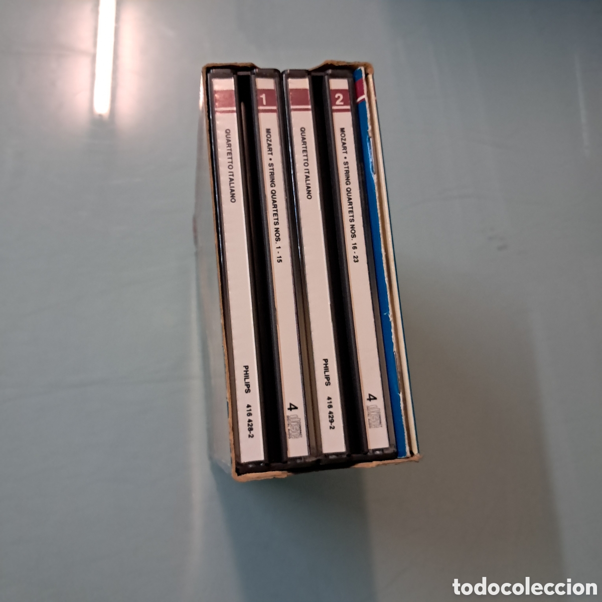 CDs de m&uacute;sica: Mozart The Spring Quartets, 8 compact disc - Foto 2