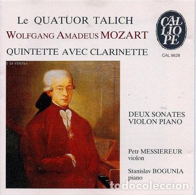 CDs de M&uacute;sica: Quintette avec clarinette / Deux sonates pour violon et piano- 3149025000286