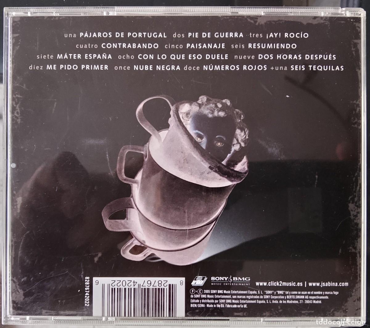 CDs de m&uacute;sica: Joaqu&iacute;n Sabina. Alivio de luto. CD. - Foto 2