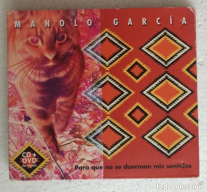 CDs de M&uacute;sica: Manolo Garc&iacute;a - para que no se duerman mis sentidos (BMG, 2004) cd + dvd - digipack