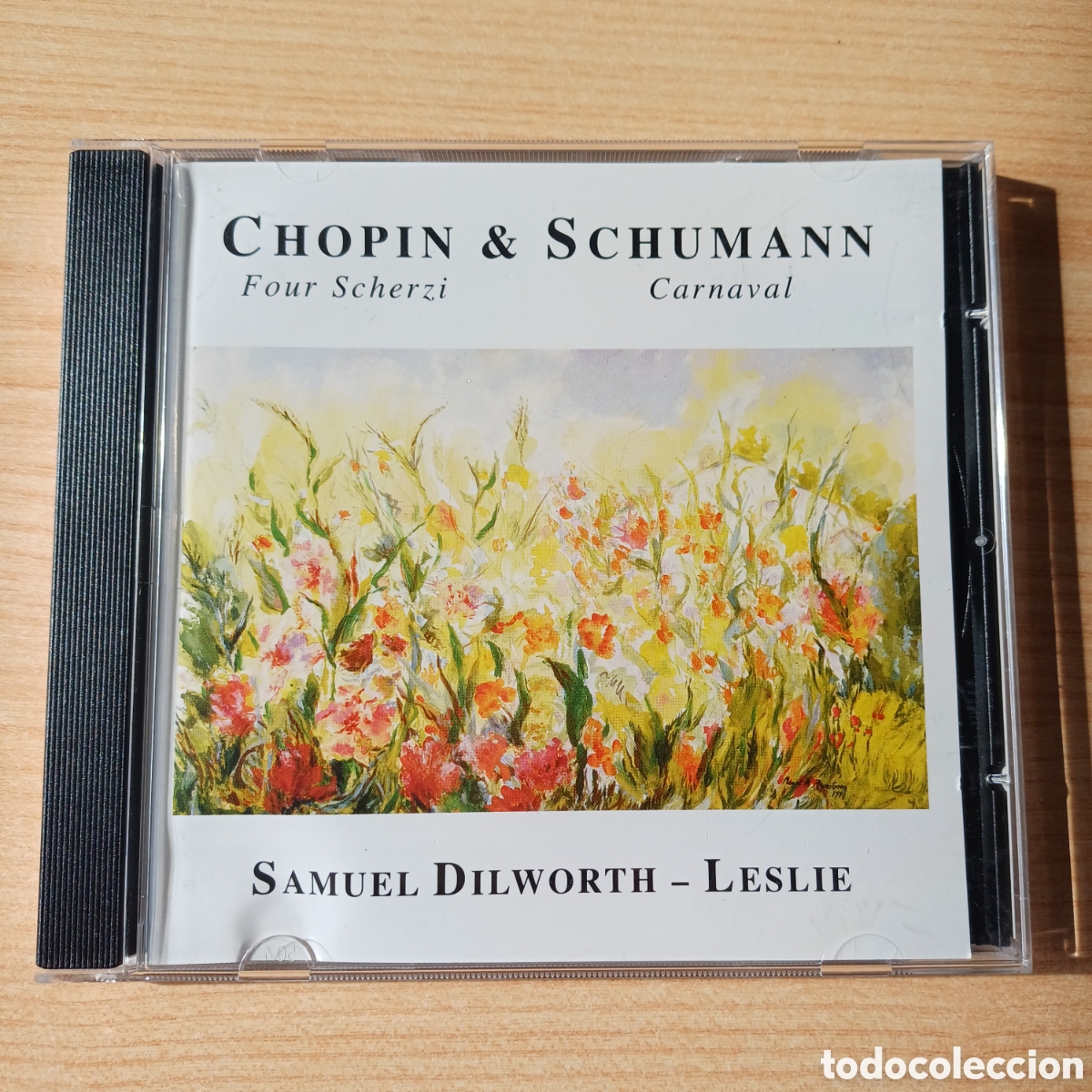 Music CDs: CHOPIN & SCHUMAN - SAMUEL DILWORTH-LESLIE CD