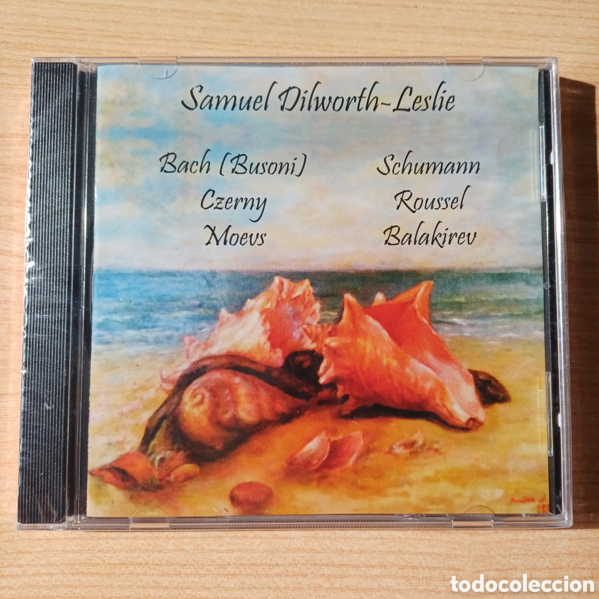 CDs de M&uacute;sica: BACH, CZERNY, MOEUS, SCHUMANN, ROUSSEL, BALAKIREV - SAMUEL DILWORTH-LESLIE CD PRECINTADO