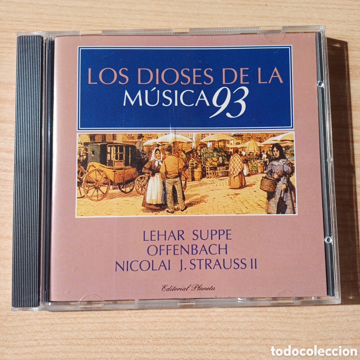 CDs de M&uacute;sica: LEHAR SUPPE, OFFENBACH, J. STRAUSS II - LOS DIOSES DE LA MUSICA 93 - CD