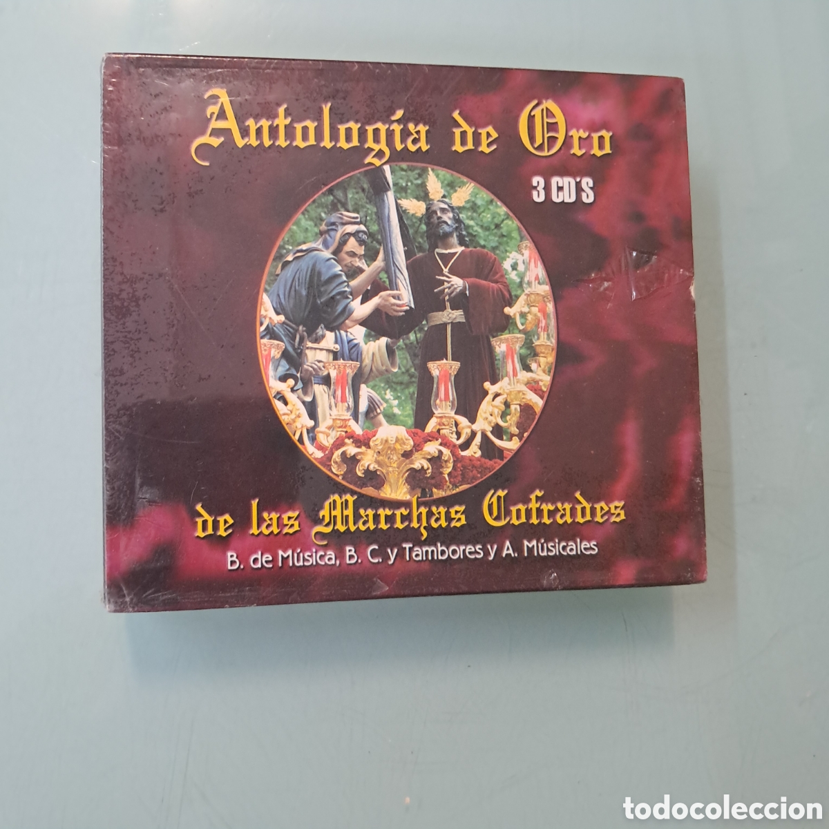 CDs de M&uacute;sica: Antologia de oro de las marchas cofrades, 3 cd, extrenar