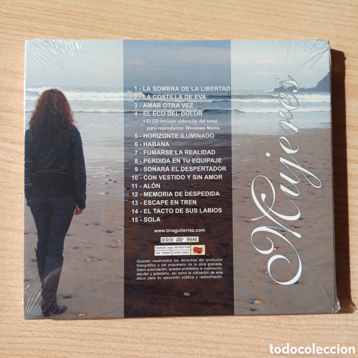 CDs de M&uacute;sica: MUJERES - TINA - CD PRECINTADO