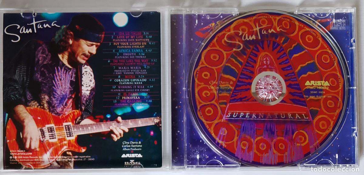 CDs de m&uacute;sica: Santana. Supernatural. CD. - Foto 3