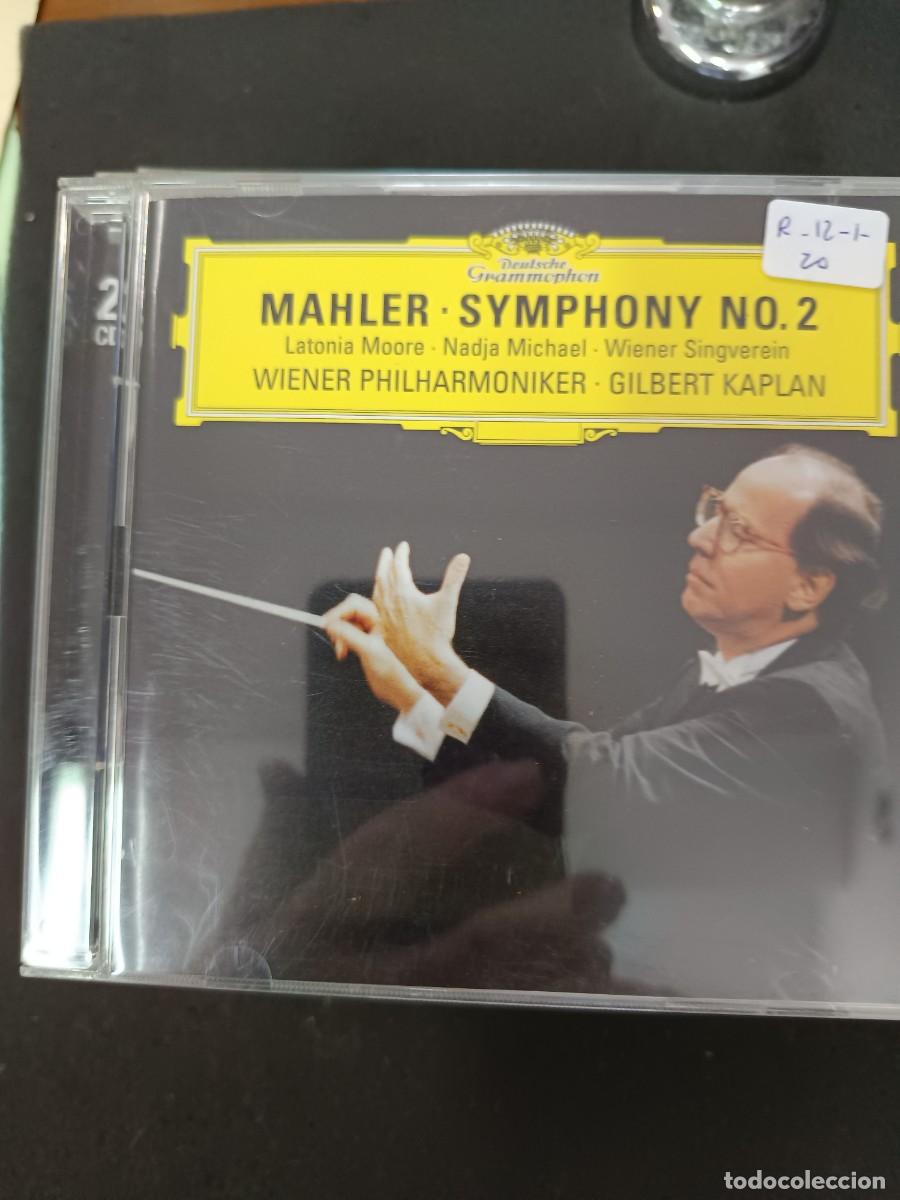 CDs de M&uacute;sica: 2 CD. MAHLER. SINF. 2 . DIR.: GILBERT KAPLAN. CANTANTES: LATONIA MOORE, NADJA MICHAEL, WIENER SIGNVE
