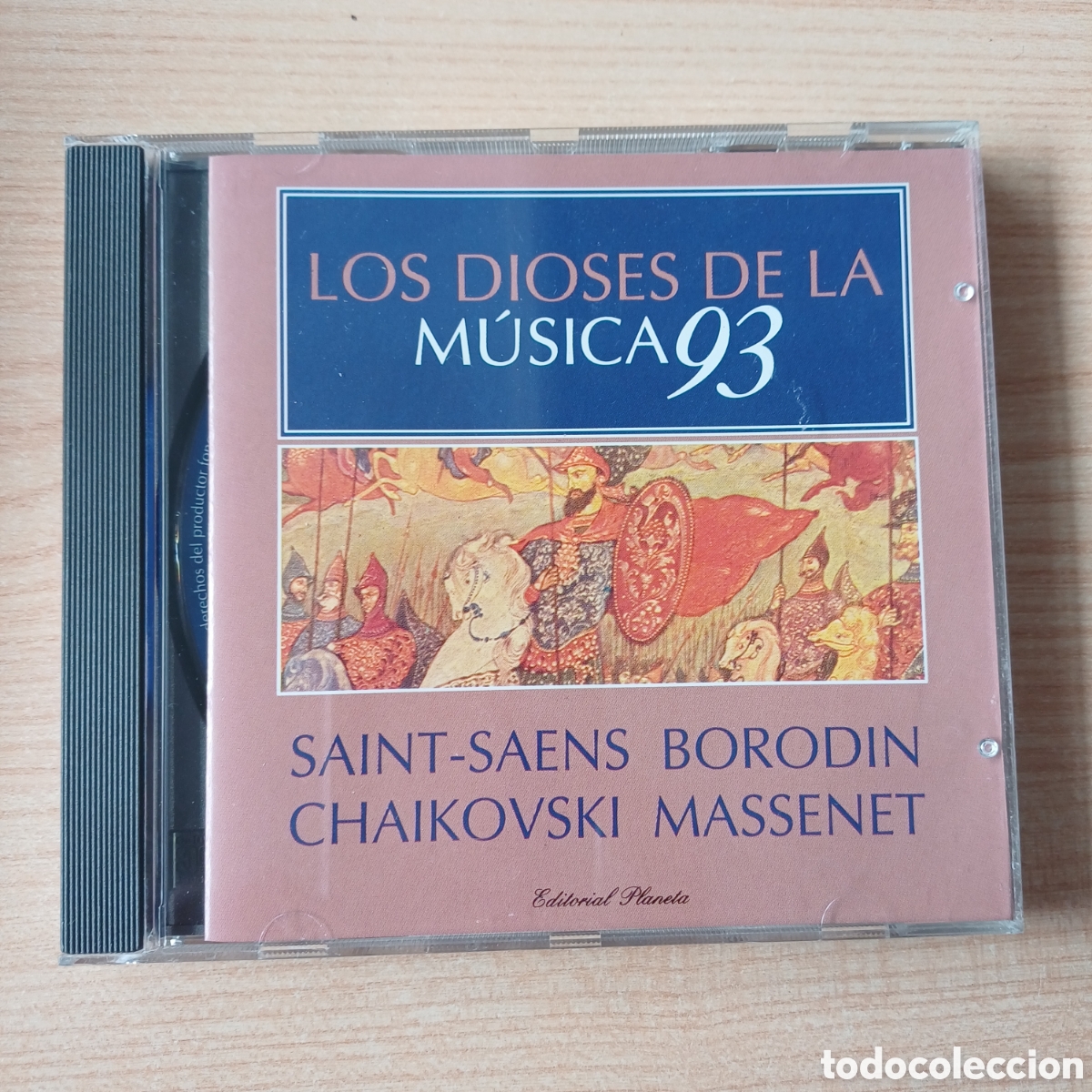 CDs de M&uacute;sica: SAINT-SAENS, BORODIN, CHAIKOVSKI, MASSENET - LOS DIOSES DE LA MUSICA 93 - CD