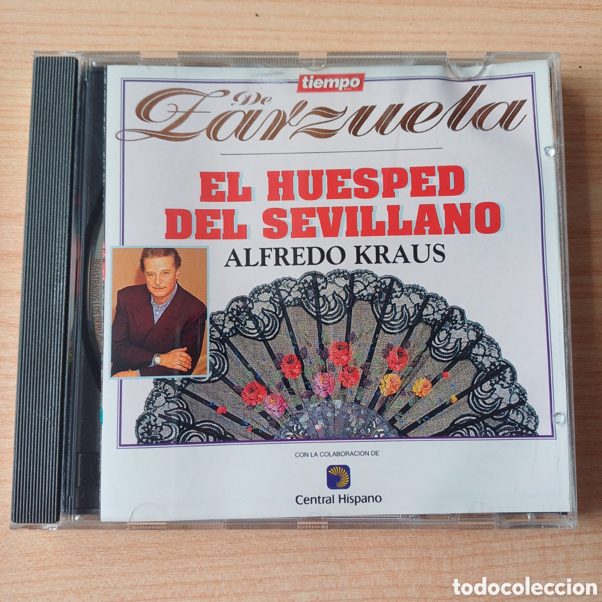 CDs de M&uacute;sica: EL HUESPED DEL SEVILLANO - ALFREDO KRAUS - TIEMPO DE ZARZUELA - CD