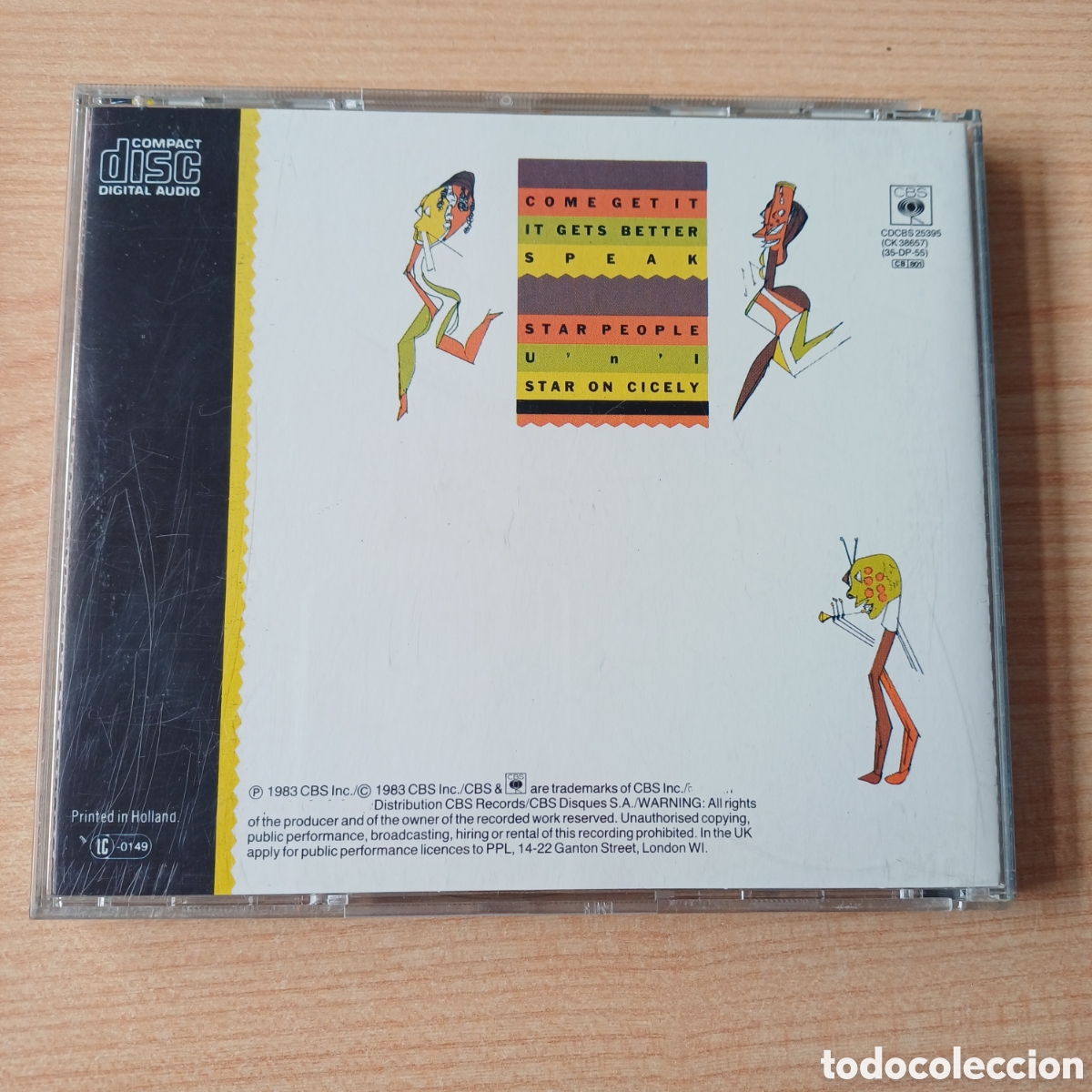 CDs de m&uacute;sica: STAR PEOPLE - MILES DAVIS - CD - Foto 2