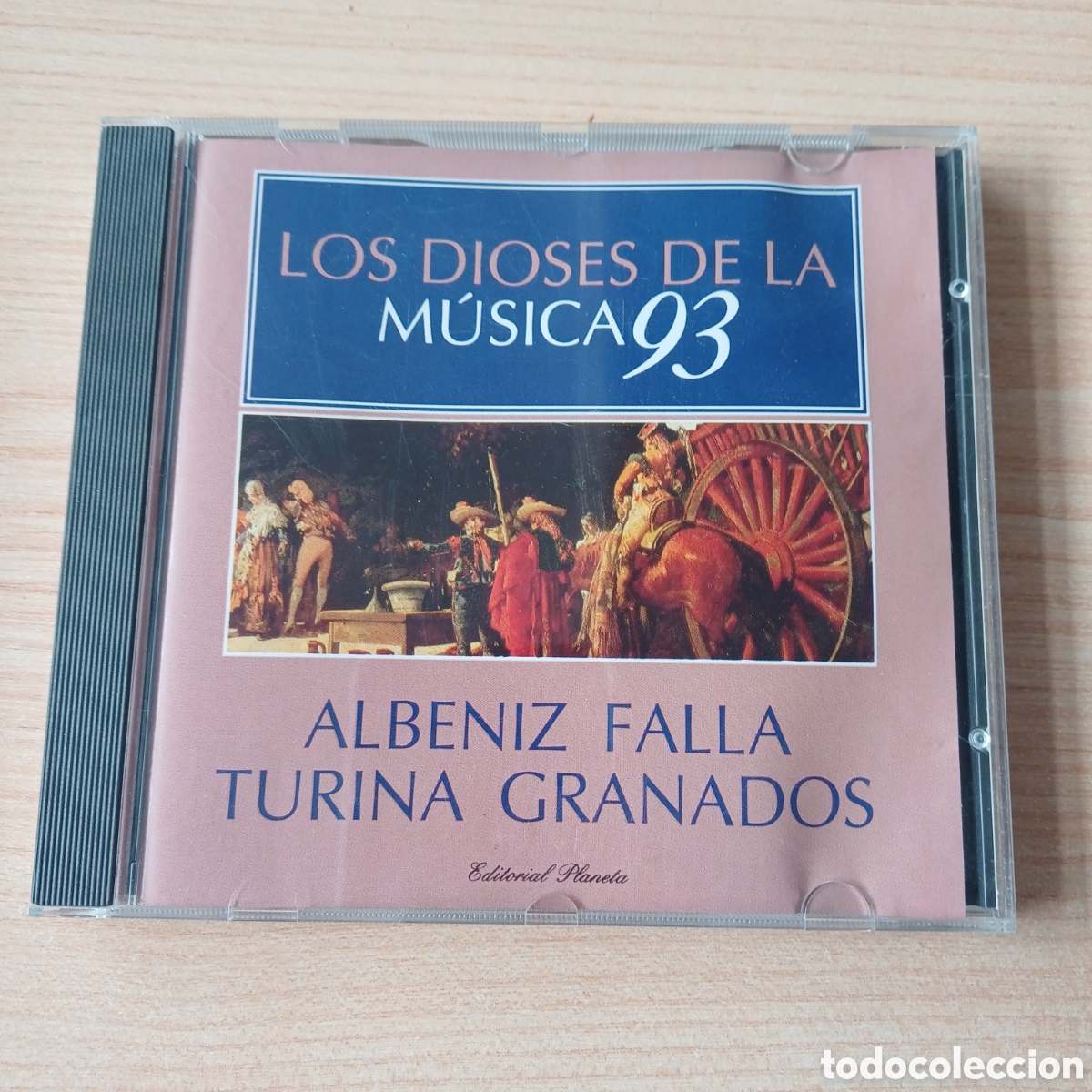 CDs de M&uacute;sica: ALBENIZ, FALLA, TURINA, GRANADOS - LOS DIOSES DE LA MUSICA 93 - CD