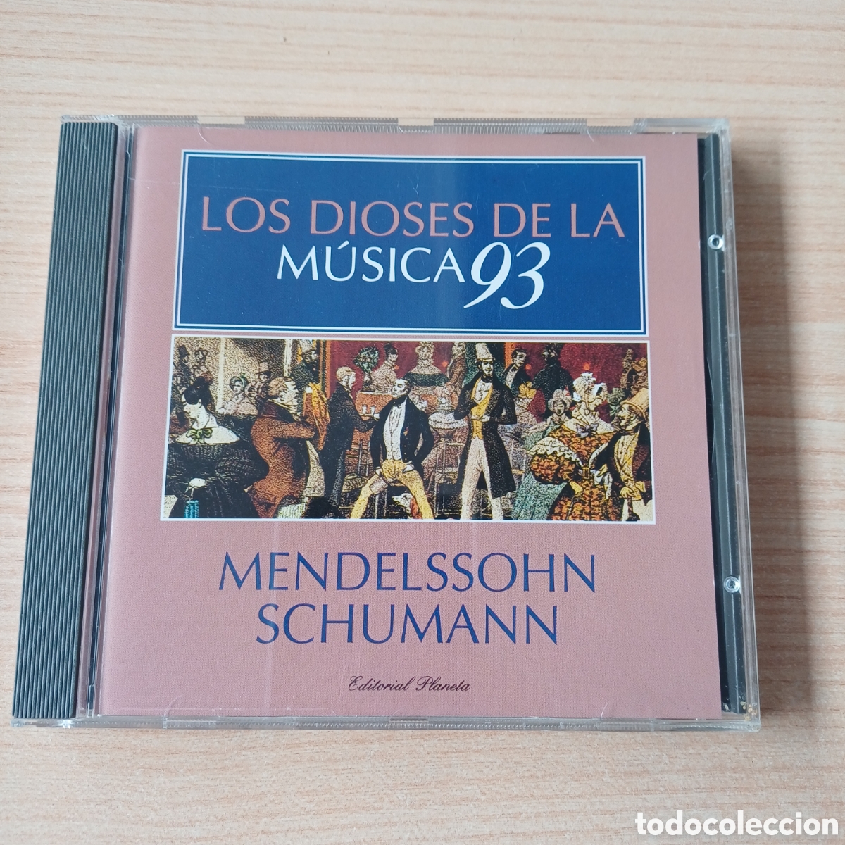 CDs de M&uacute;sica: MENDELSSOHN, SCHUMANN - LOS DIOSES DE LA MUSICA 93 - CD
