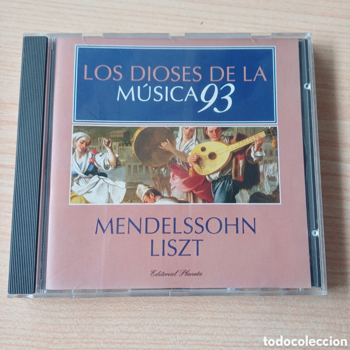 CDs de M&uacute;sica: MENDELSSOHN, LISZT - LOS DIOSES DE LA MUSICA 93 - CD