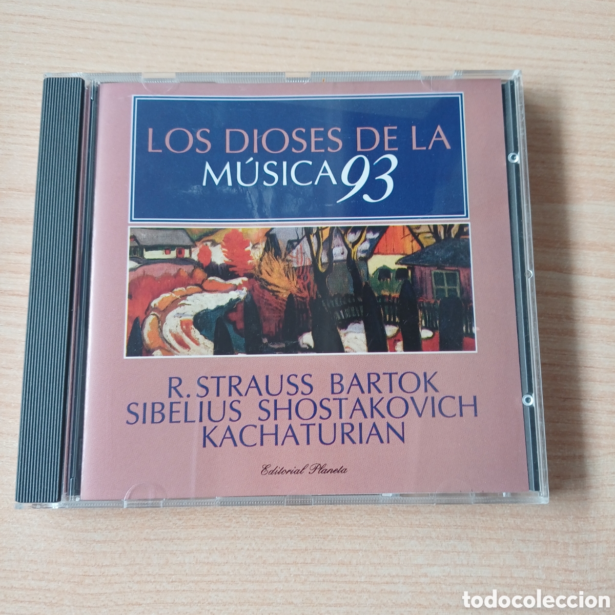 CDs de M&uacute;sica: R. STRAUSS, BARTOK, SIBELIUS, SHOSTAKOVICH, KACHATURIAN - LOS DIOSES DE LA MUSICA 93 - CD
