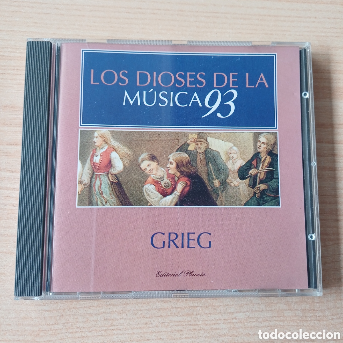 CDs de M&uacute;sica: GRIEG - LOS DIOSES DE LA MUSICA 93 - CD