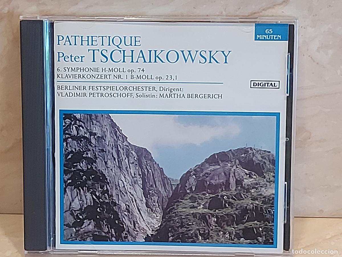 CDs de M&uacute;sica: PETER TSCHAIKOWSKY | PATHETIQUE |CD-SONIA CLASSIC-1987 | DE LUJO | IMPORT