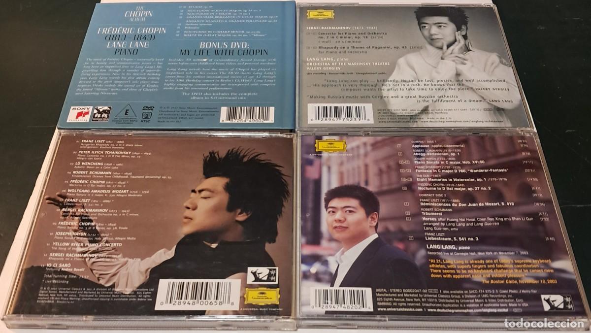 CDs de m&uacute;sica: LANG LANG: LOTE DE 5 CDS + 1 DVD - Foto 2
