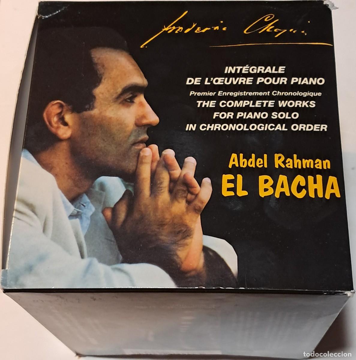 Musik-CDs: ABDEL RAHMAN EL BACHA: CHOPIN: LA OBRA PARA PIANO (COFRE CON 12 CDS)