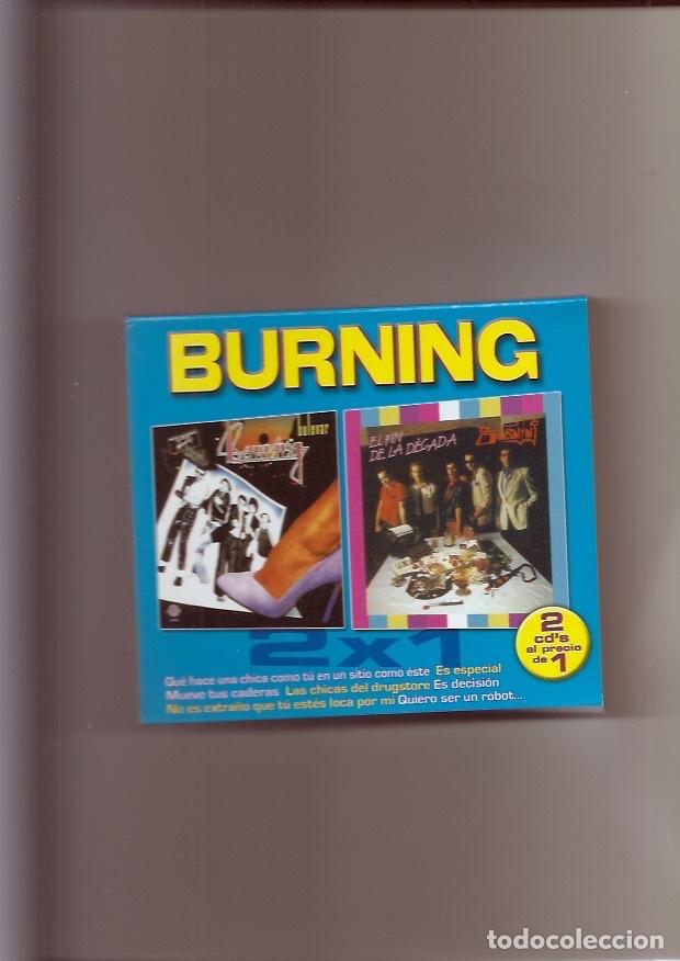 CDs de M&uacute;sica: BURNING. Bulevard. El final de una decada (2 cd album 2008)