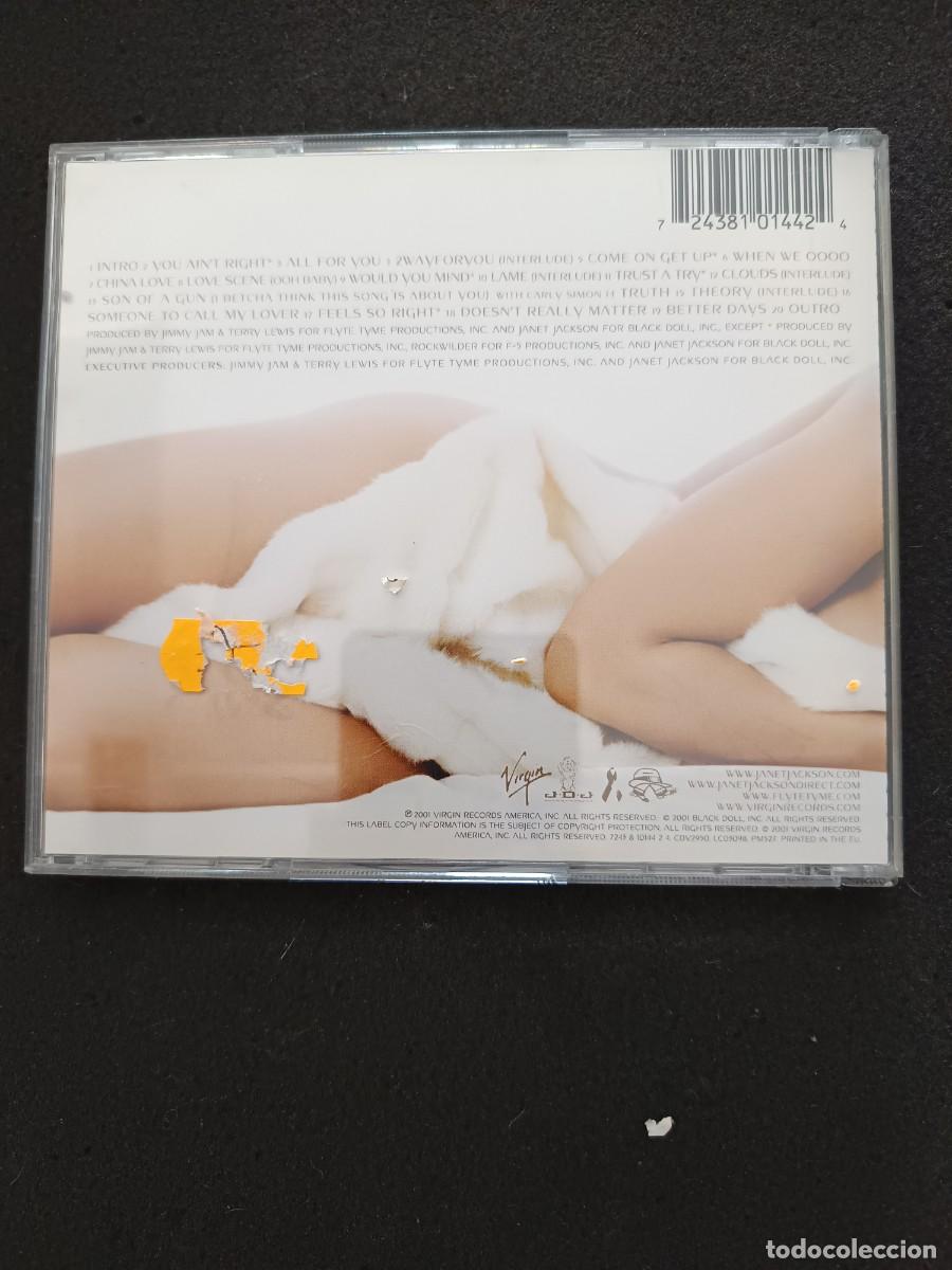 CDs de m&uacute;sica: JANET JACKSON. ALL FOR YOU. - Foto 2