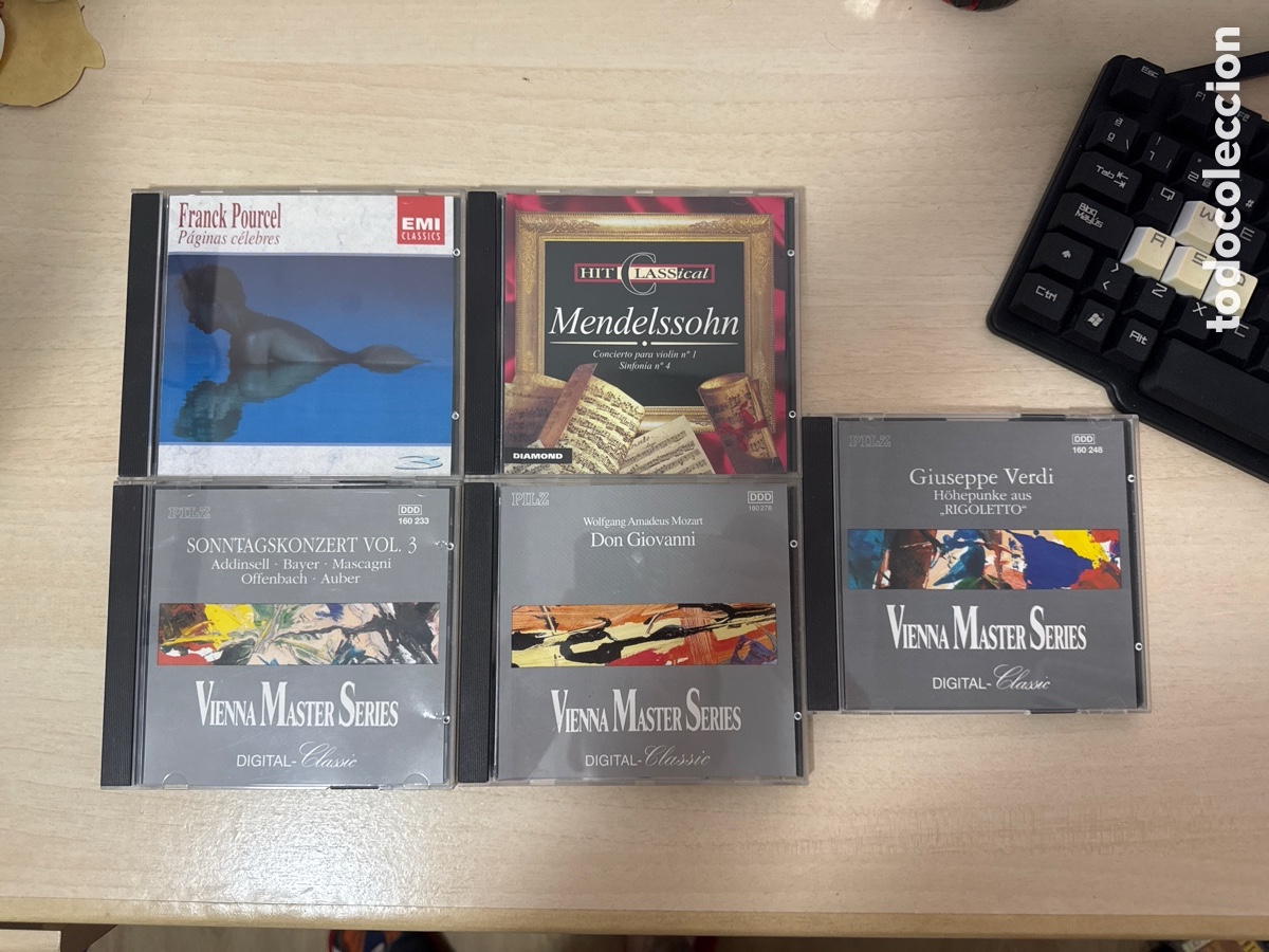 CDs de M&uacute;sica: LOTE CD M&Uacute;SICA CL&Aacute;SICA