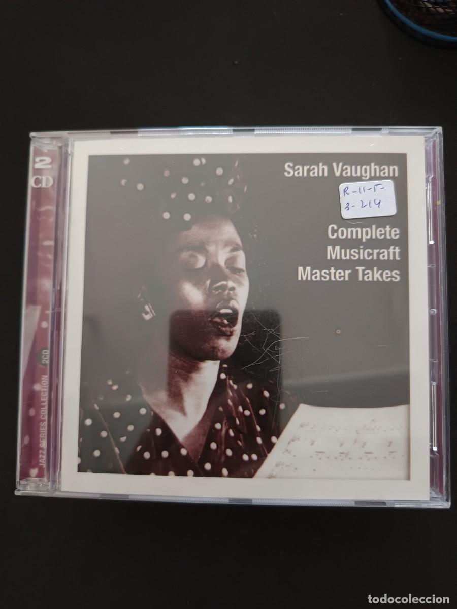 CDs de M&uacute;sica: 2 CD. SARAH VAUGHAN. COMPLETE MUSICRAFT. MASTER TAKES. 2 CD