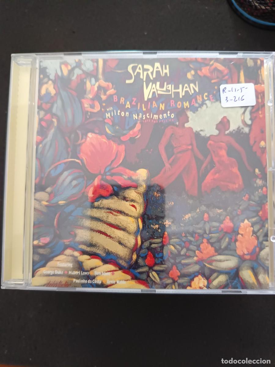 CDs de M&uacute;sica: SARAH VAUGHAN. BRAZILIAN ROMANCE WITH MILTON NASCIMENTO
