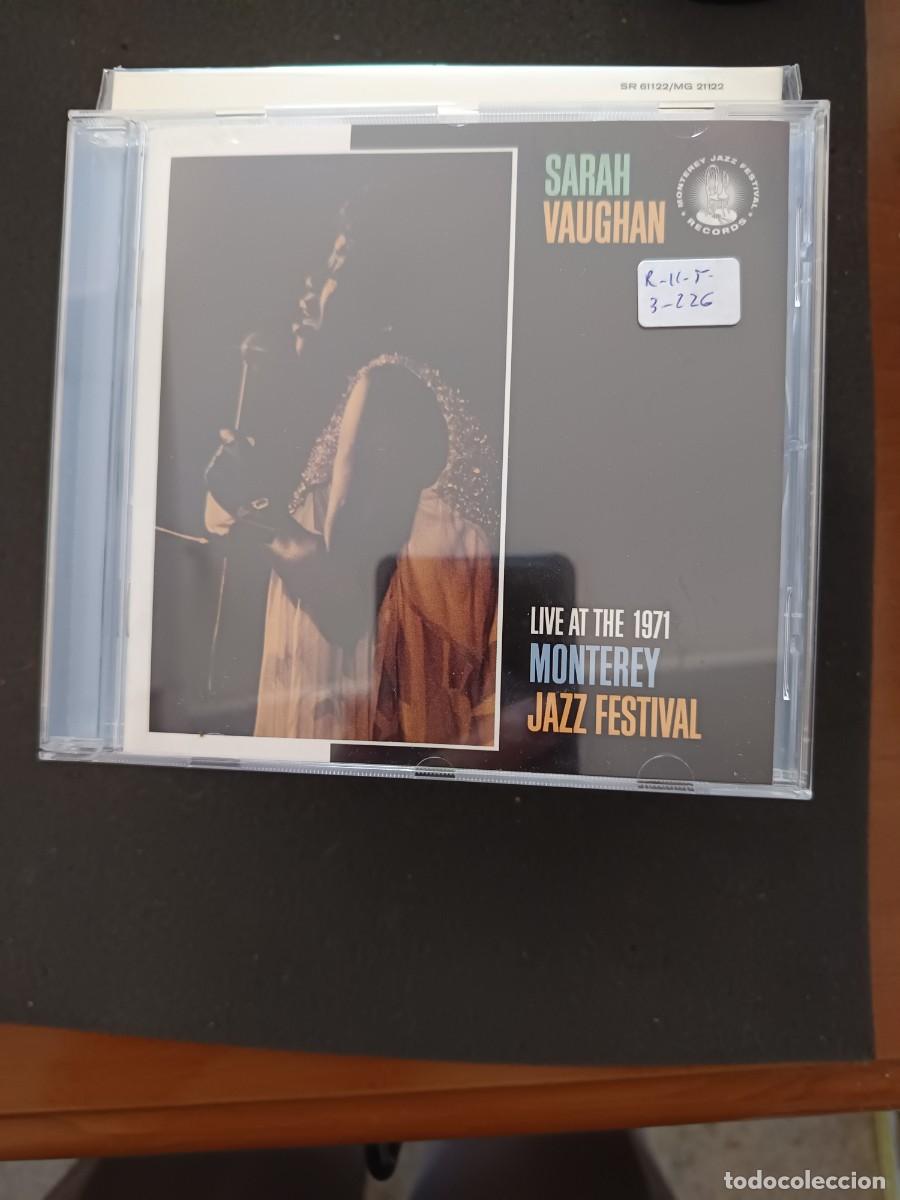 CDs de M&uacute;sica: SARAH VAUGHAN. LIVE AT THE 1971 MONTEREY JAZZ FESTIVAL