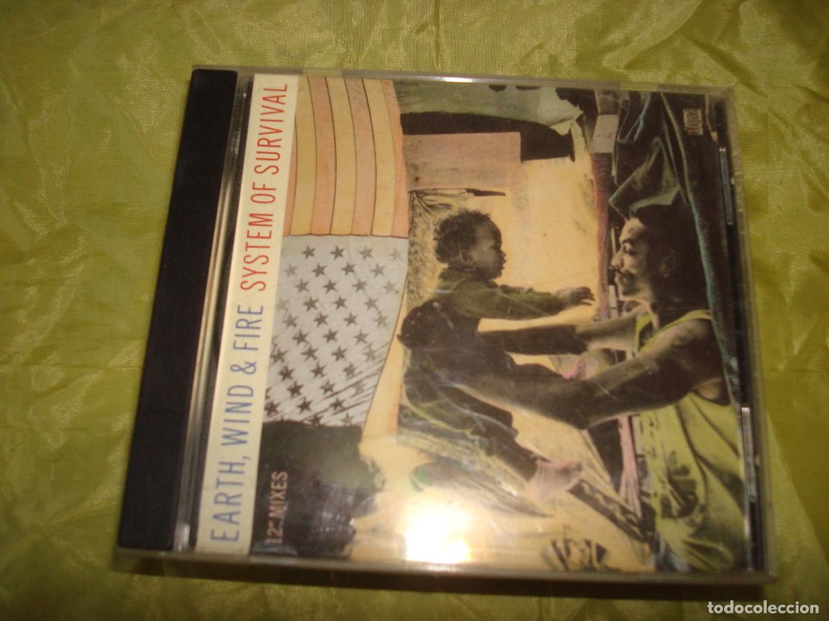 CDs de M&uacute;sica: EARTH, WIND & FIRE. SYSTEM OF SURVIVAL. 12&rdquo; MIXES. CD(#)