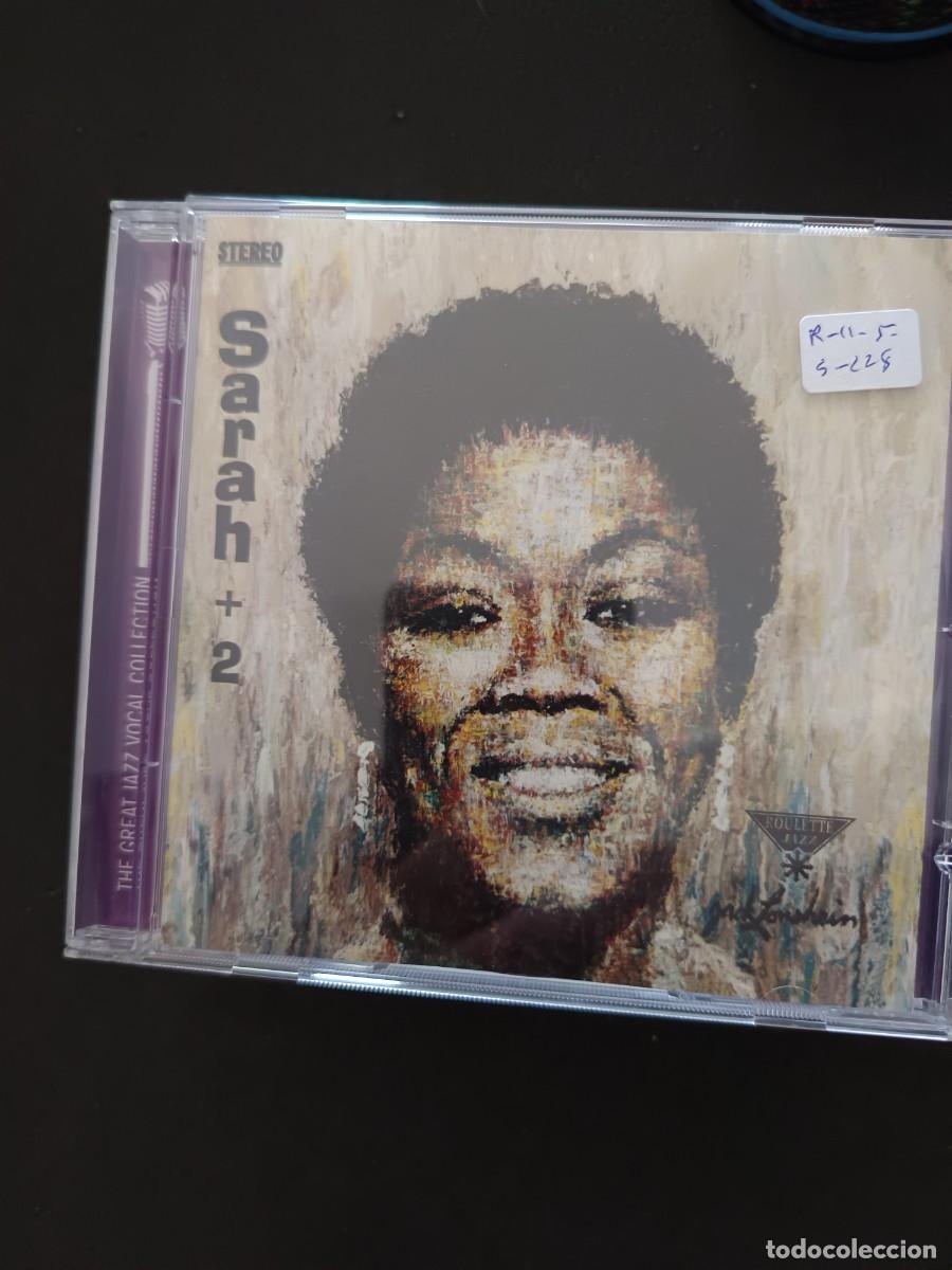 CDs de m&uacute;sica: SARA VAUGHAN. SARAH + 2 (CD, NO VINILO) - Foto 1