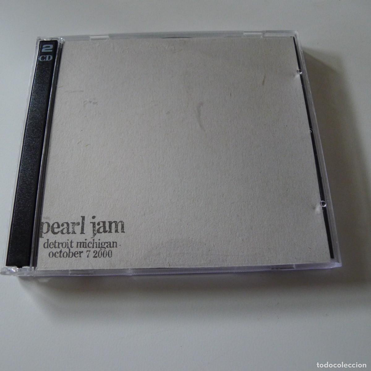 CDs de M&uacute;sica: Pearl Jam &lrm;&ndash; Detroit, Michigan - October 7, 2000 2CD