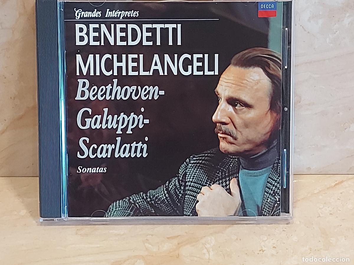 CDs de M&uacute;sica: BENEDETTI MICHELANGELI | SONATAS |CD-DECCA | 8 TEMAS | DE LUJO