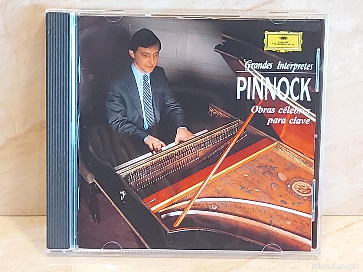 CDs de M&uacute;sica: TREVOR PINNOCK | OBRAS C&Eacute;LEBRES PARA CLAVE | CD-GRAMMPHON-1984 | 12 TEMAS | DE LUJO