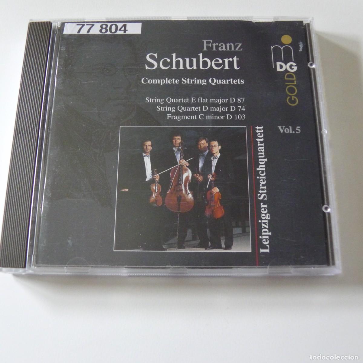 CDs de m&uacute;sica: Franz Schubert, Leipziger Streichquartett &lrm;&ndash; Complete String Quartets Vol. 5 CD - Foto 1