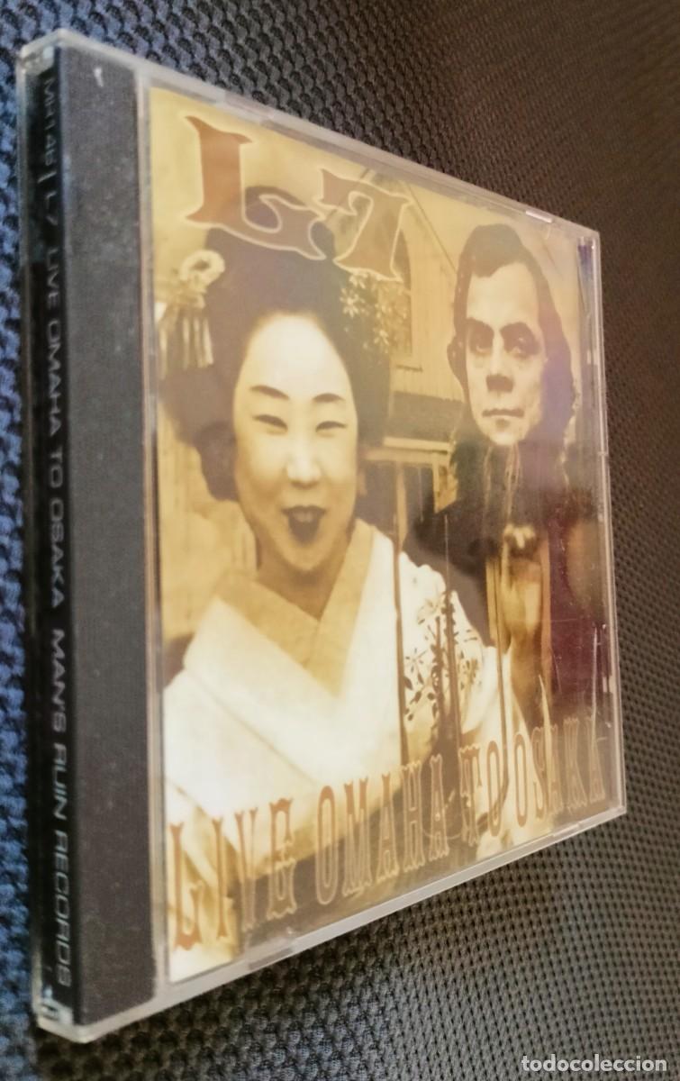 CDs de M&uacute;sica: L7 Live Omaha to Osaka . Punk rock .Rare.