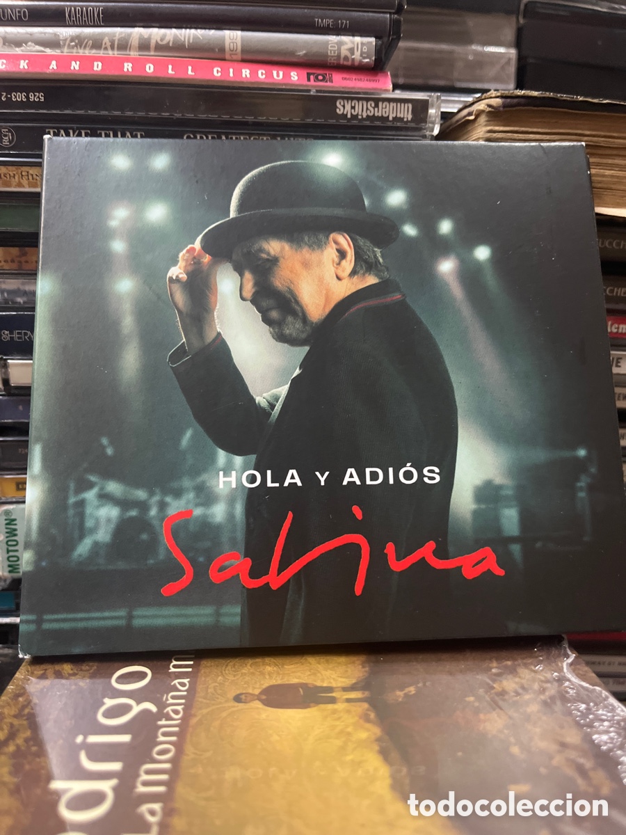 CDs de M&uacute;sica: hola y adi&oacute;s joaqu&iacute;n sabina 2cds