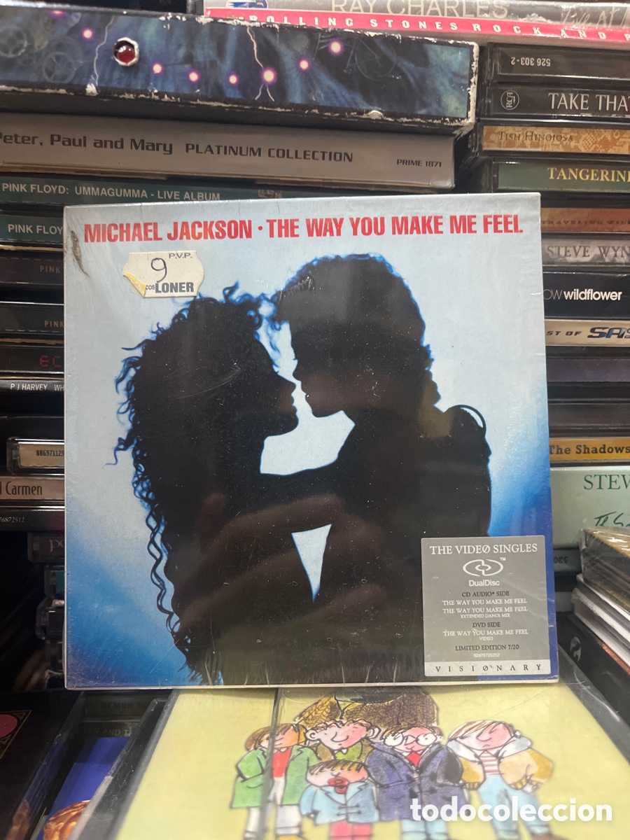 CDs de M&uacute;sica: michael jackson video single the way you make me feel