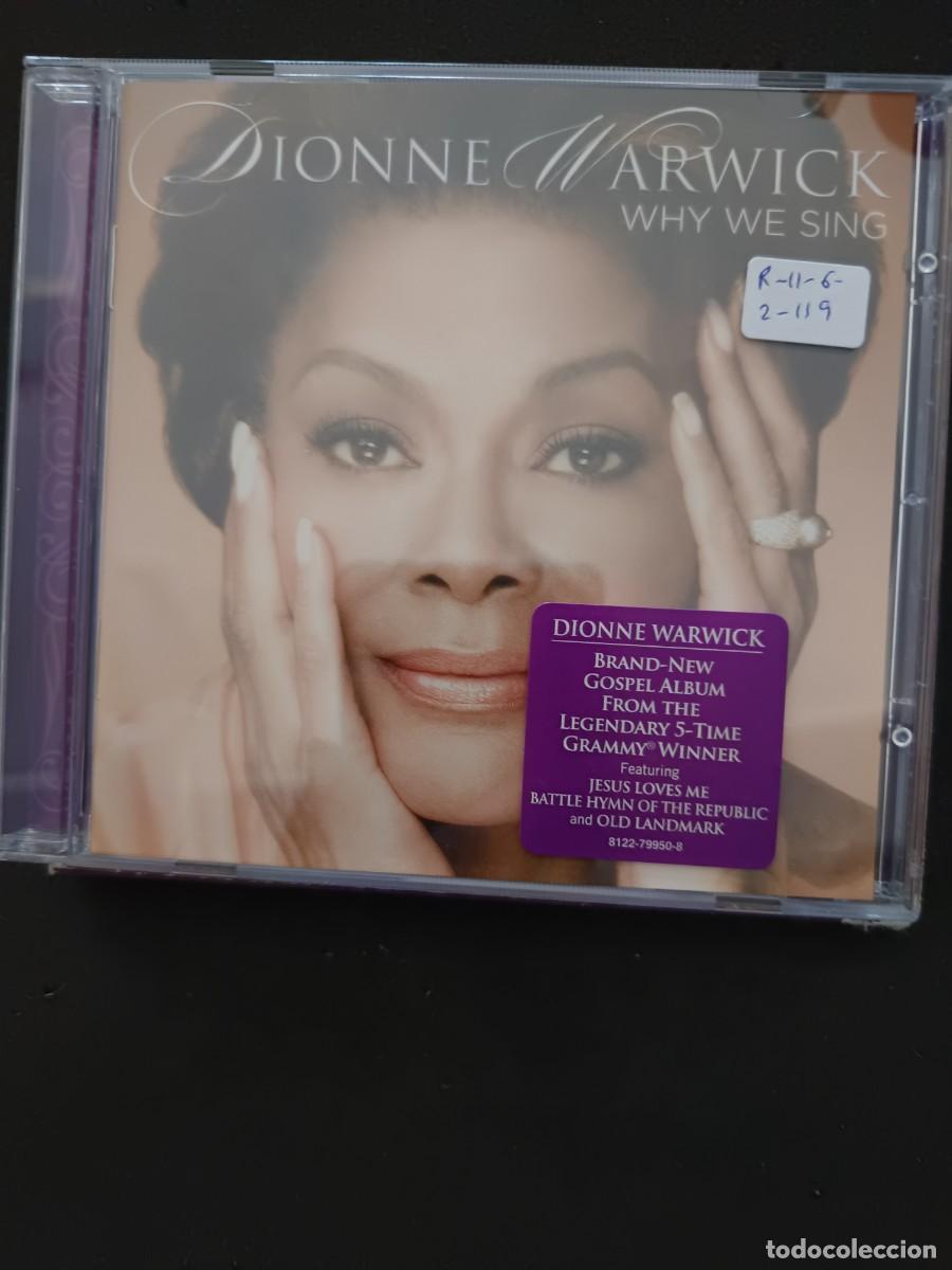CDs de M&uacute;sica: DIONNE WARWICK. WHY WE SING.