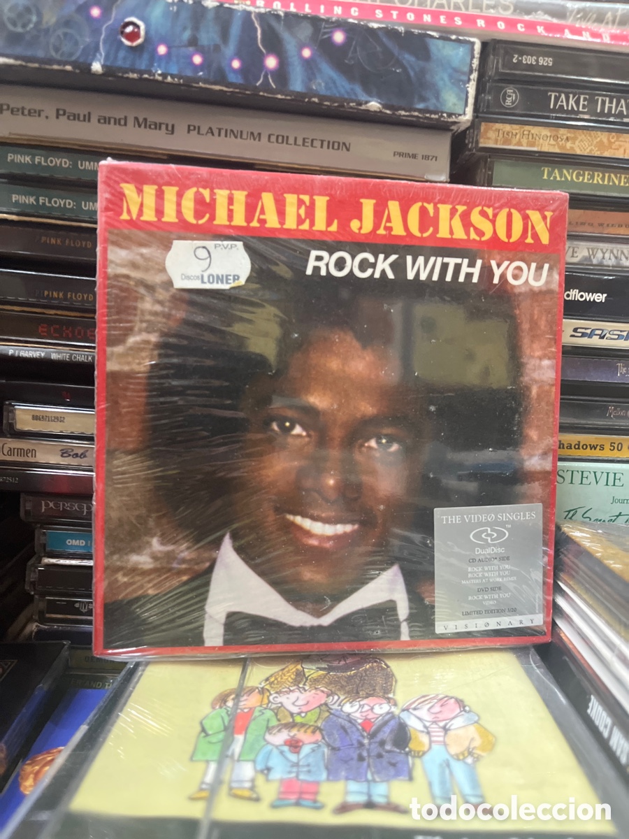 CDs de M&uacute;sica: michael jackson video single rock with you