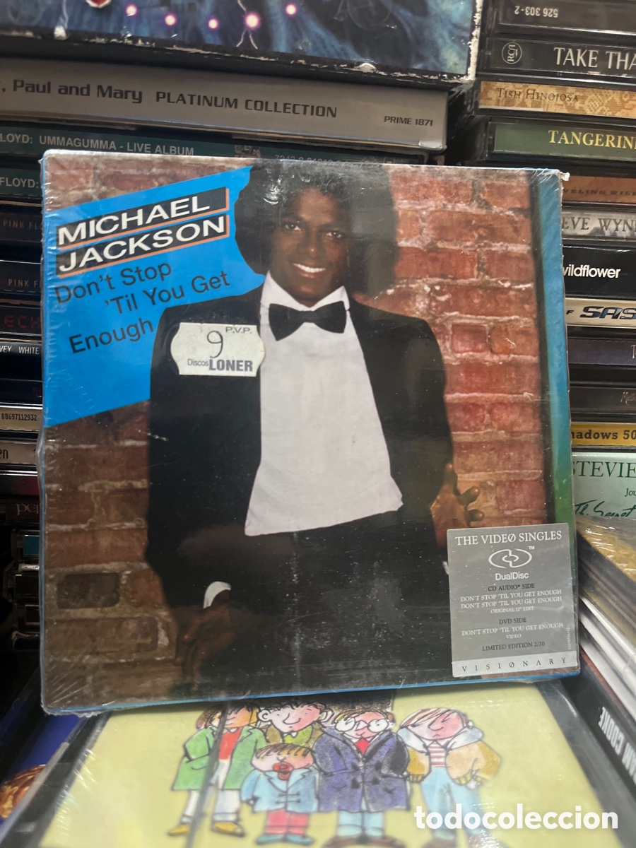 CDs de M&uacute;sica: michael jackson video single dont stop until you get enough