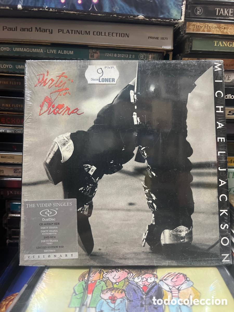 CDs de M&uacute;sica: michael jackson video single dirty diana