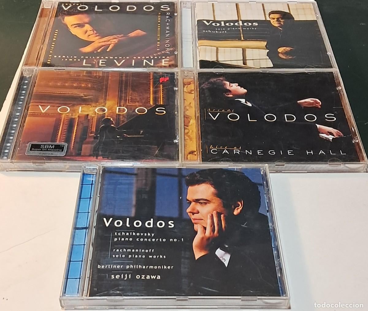 CD de M&uacute;sica: ARCADI VOLODOS: LOTE DE 5 CDS