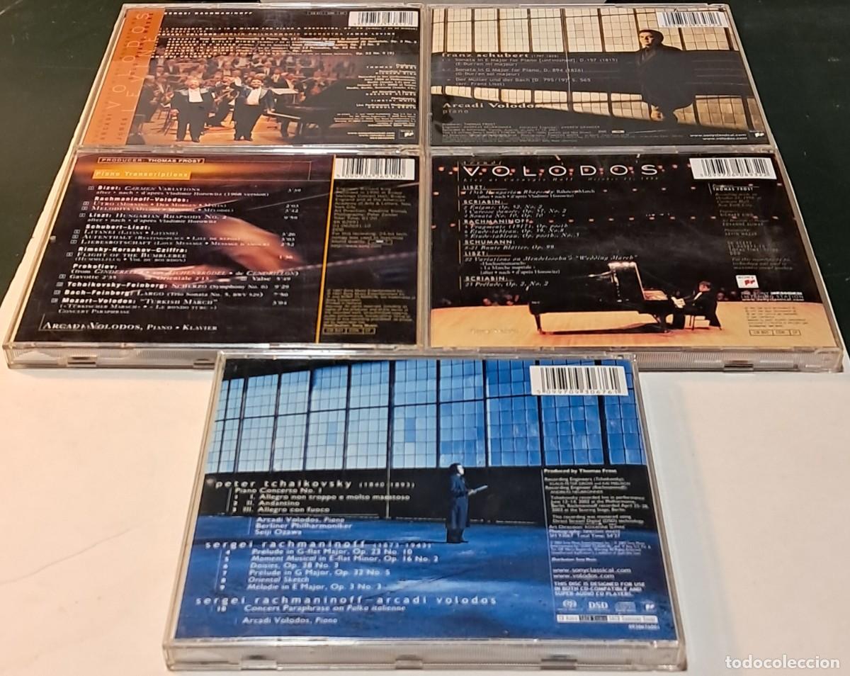 CDs de m&uacute;sica: ARCADI VOLODOS: LOTE DE 5 CDS - Foto 2