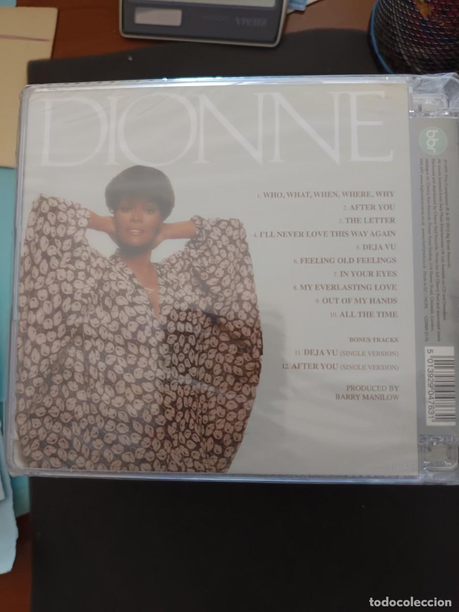 CDs de m&uacute;sica: DIONNE WARWICK. DIONNE. - Foto 2