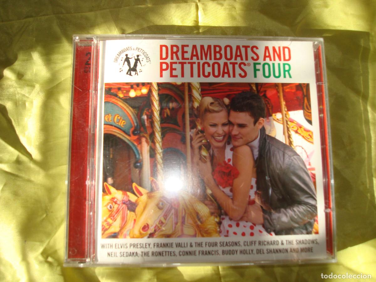 CDs de M&uacute;sica: DREAMBOATS AND PETTICOATS. FOUR. ELVIS PRESLEY, THE RONETTES...2 CD&acute;S. IMPECABLE (#)