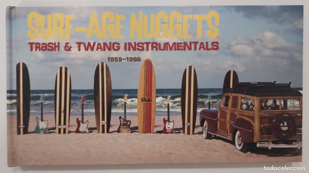 CDs de M&uacute;sica: Surf-Age Nuggets: Trash & Twang Instrumentals. Cofre 4 x CD. RockBeat Records 2012 (SURF MUSIC)